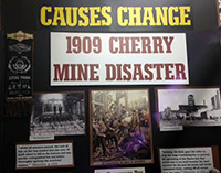 Clark Burch-Woodard Cherry Mine Exhibit
